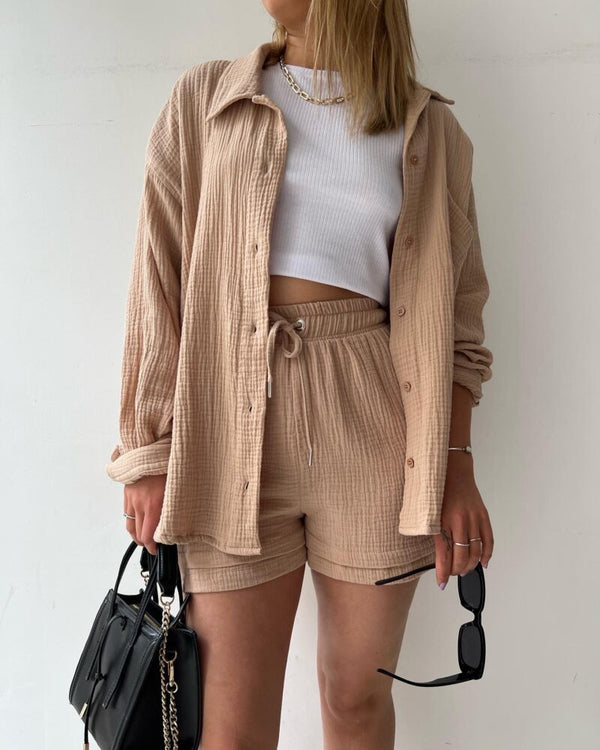 Conjunto Lua - Camisa e Shorts