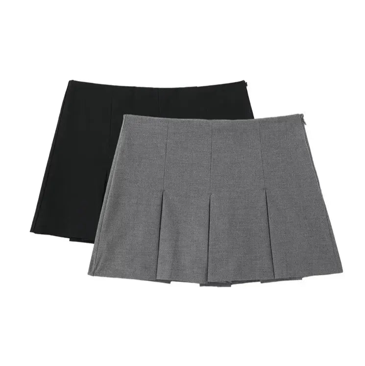 Short Saia Plissada Clara