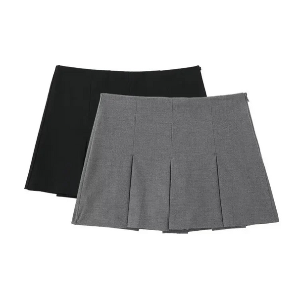 Short Saia Plissada Clara