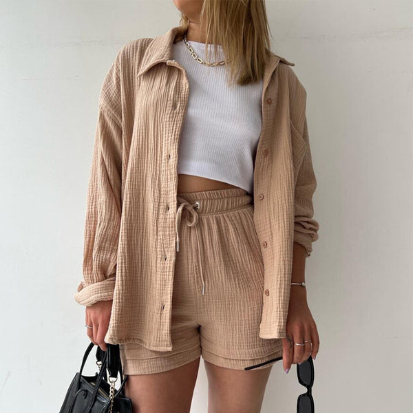 Conjunto Lua - Camisa e Shorts