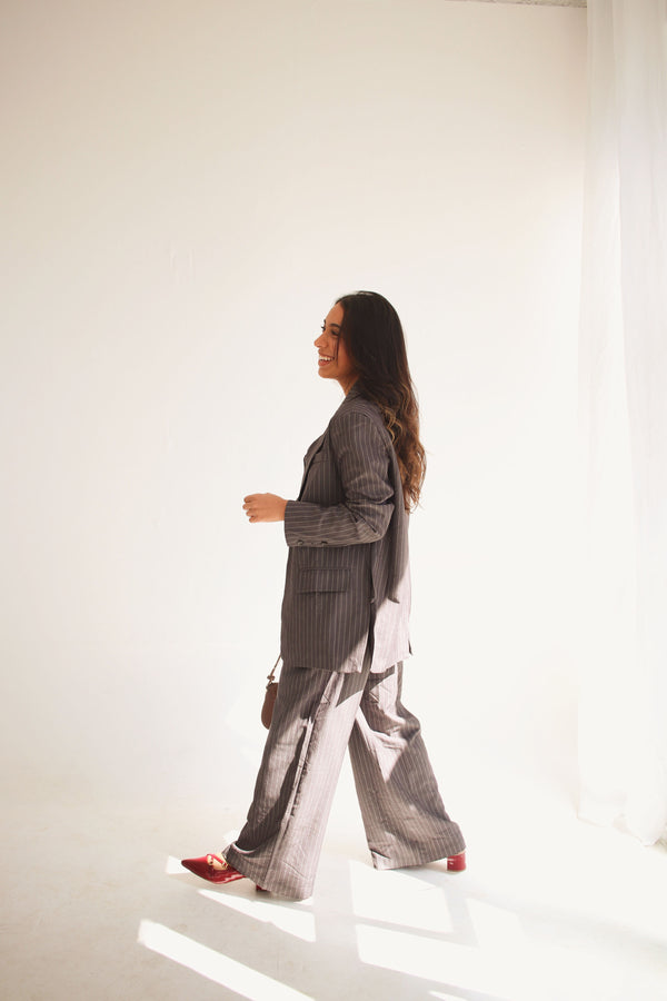 Blazer Risca de Giz