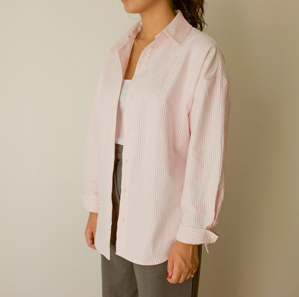 Camisa Oversized Rose