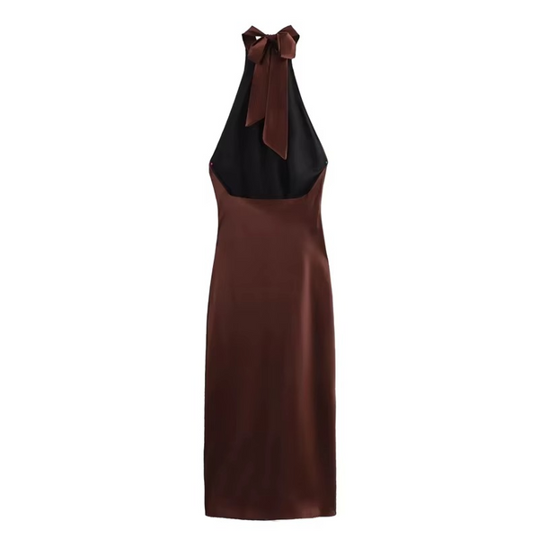 Vestido Acetinado Longo Siena