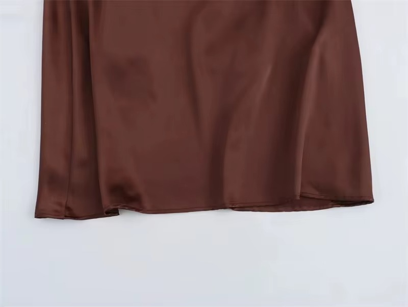 Vestido Acetinado Longo Siena