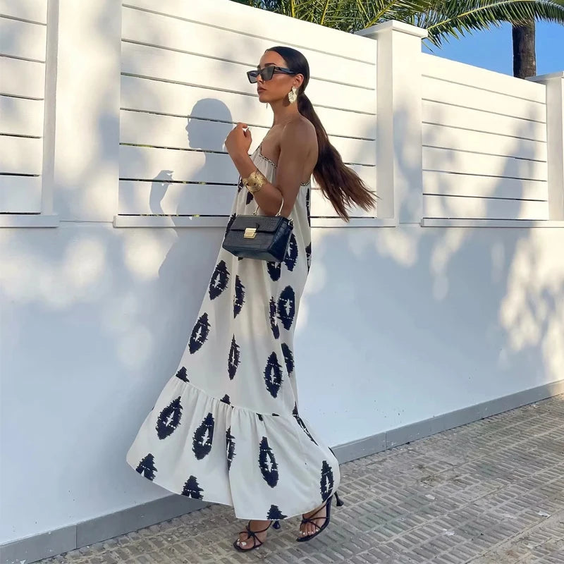 Vestido Nalu Midi Um Ombro Só