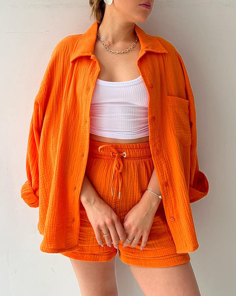 Conjunto Lua - Camisa e Shorts