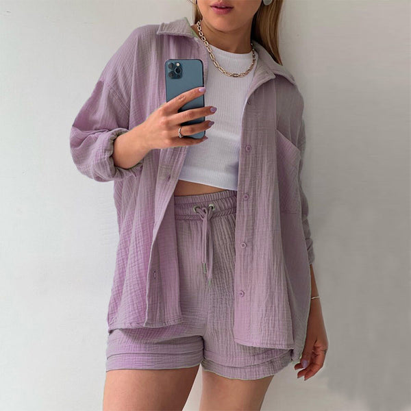 Conjunto Lua - Camisa e Shorts